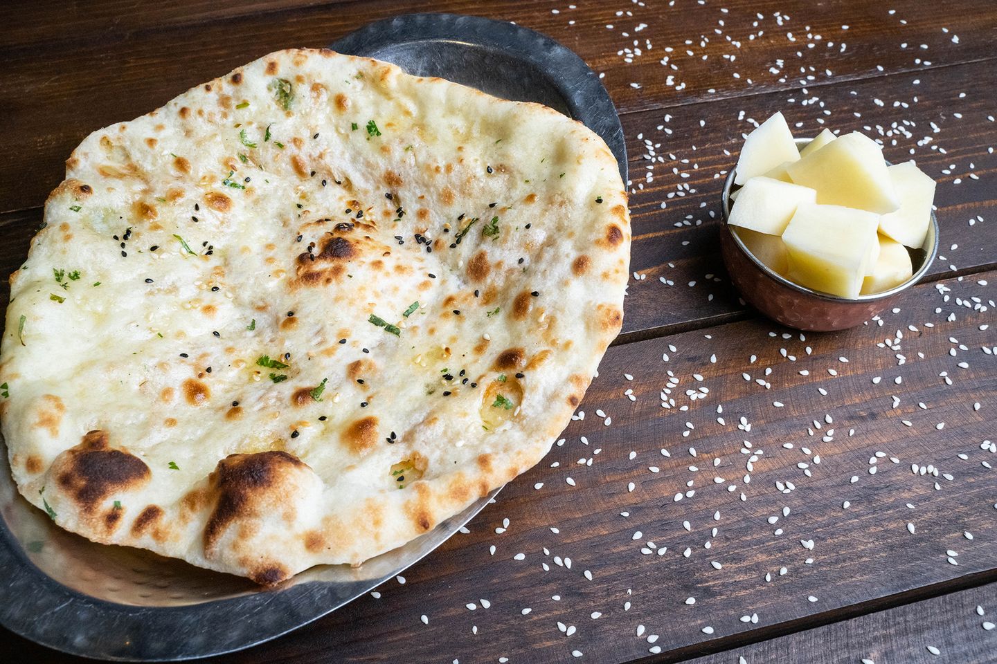 خبز براتا محشي