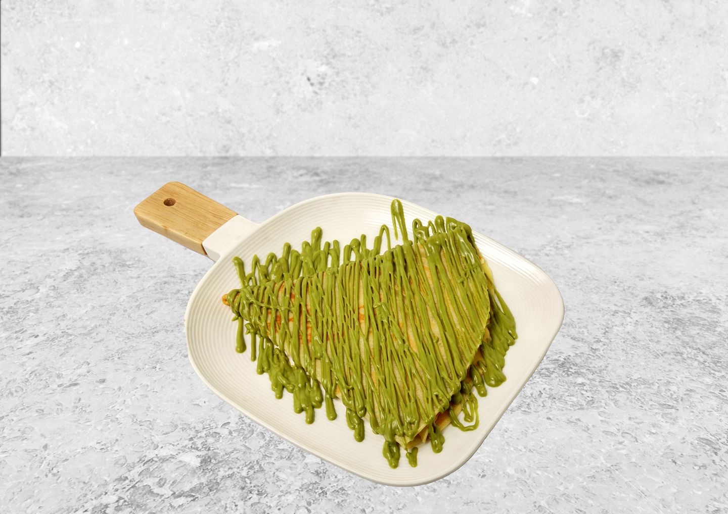 Pistachio Crepe