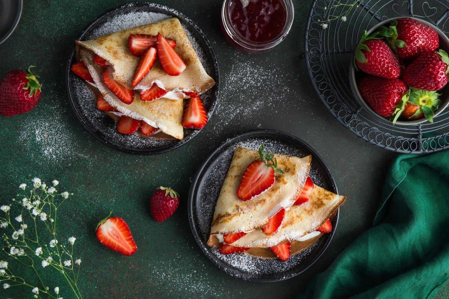 Strawberry Crepe