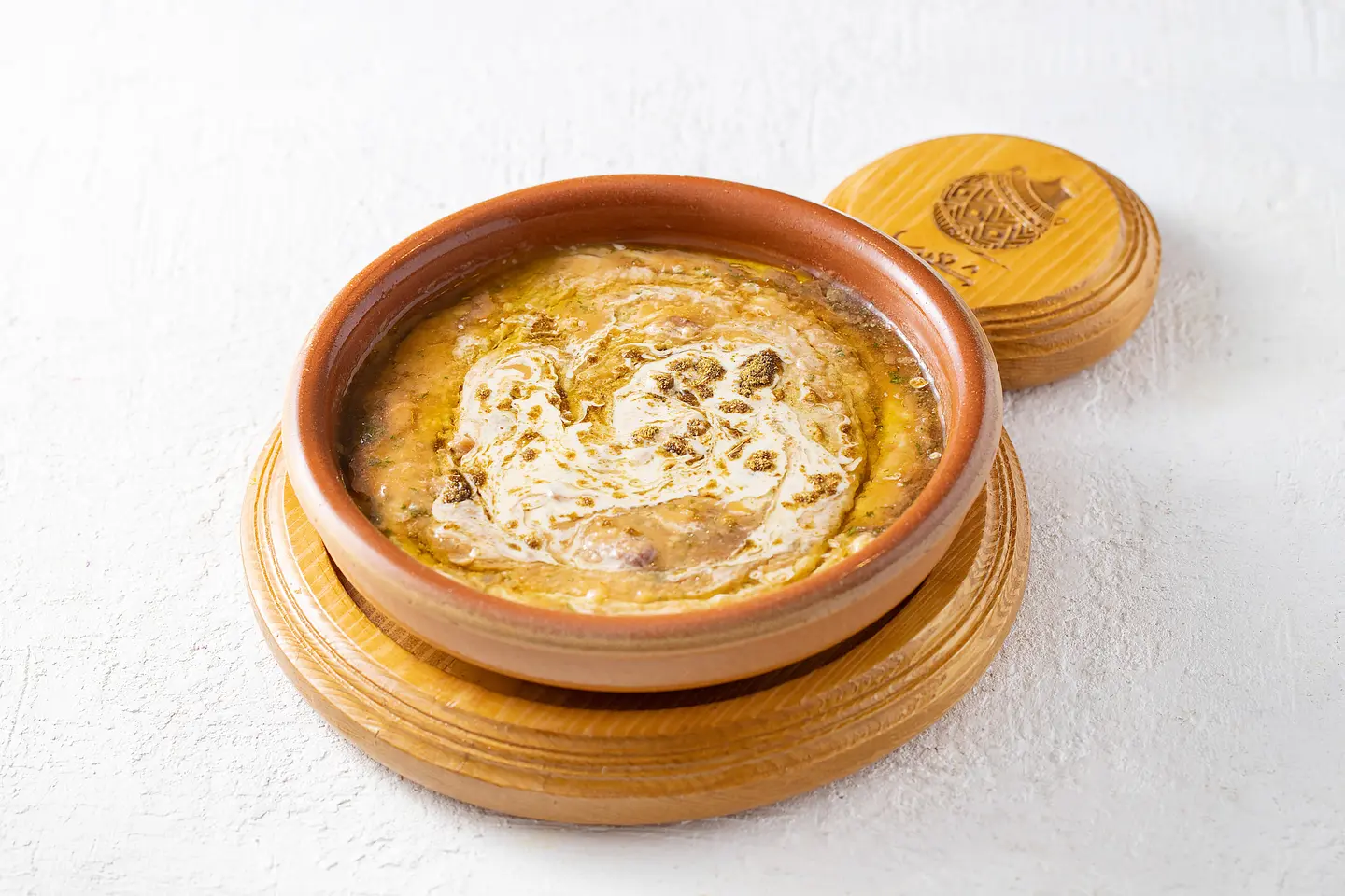 فول شعيب مع سمن