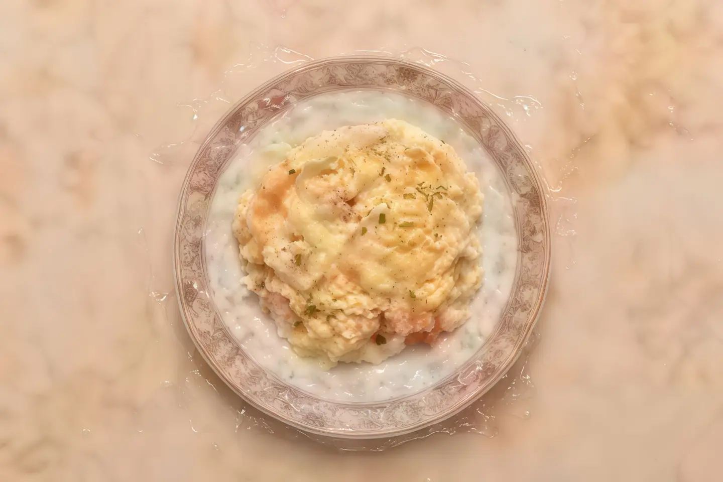 بيض مكشن