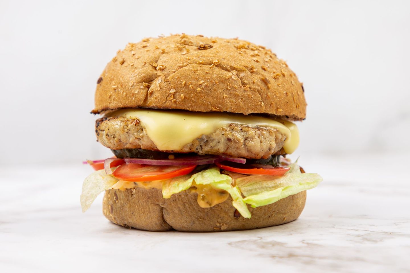 Healthy Chicken Burger - Singel