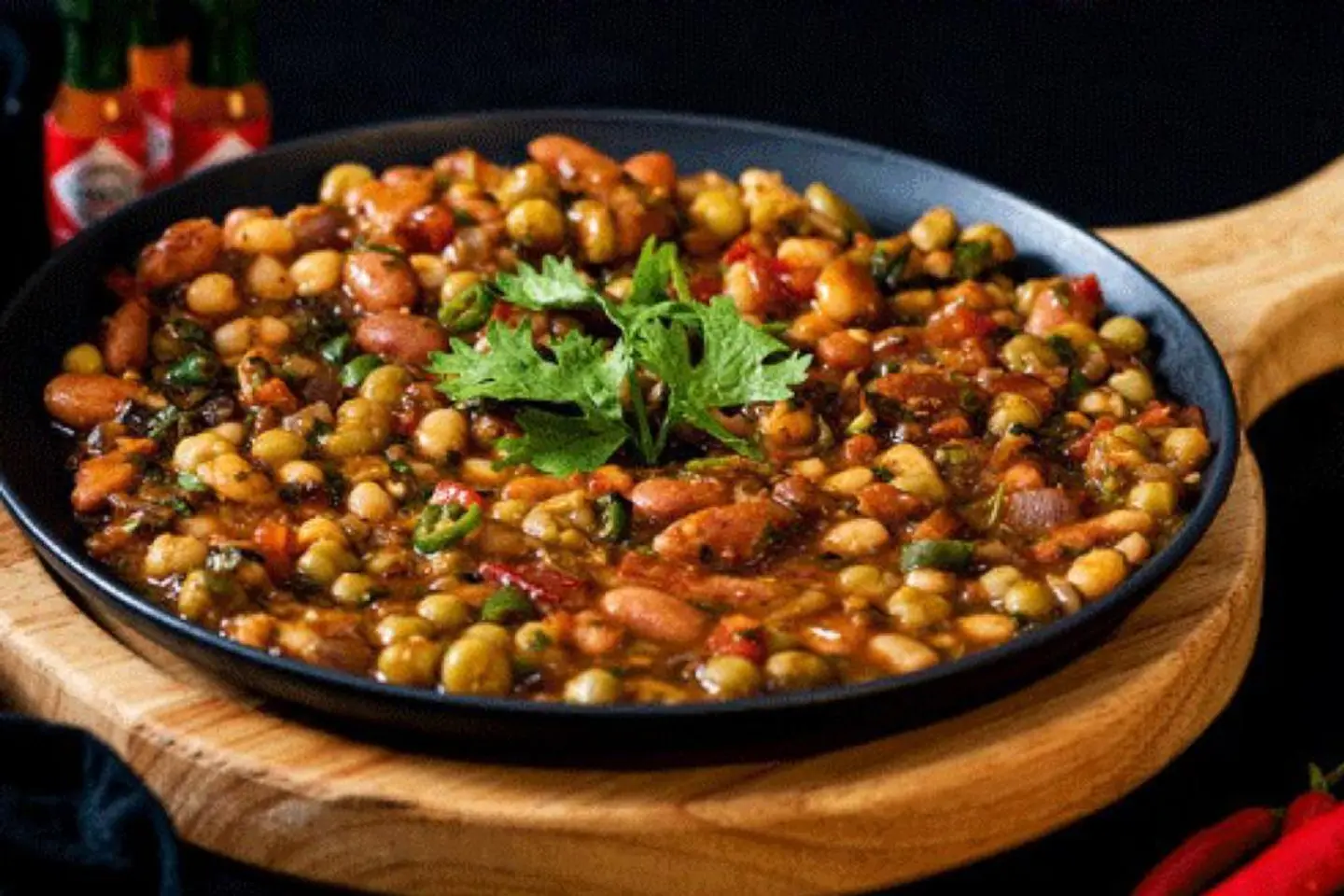 فاصوليا مشكل ( المذاق )