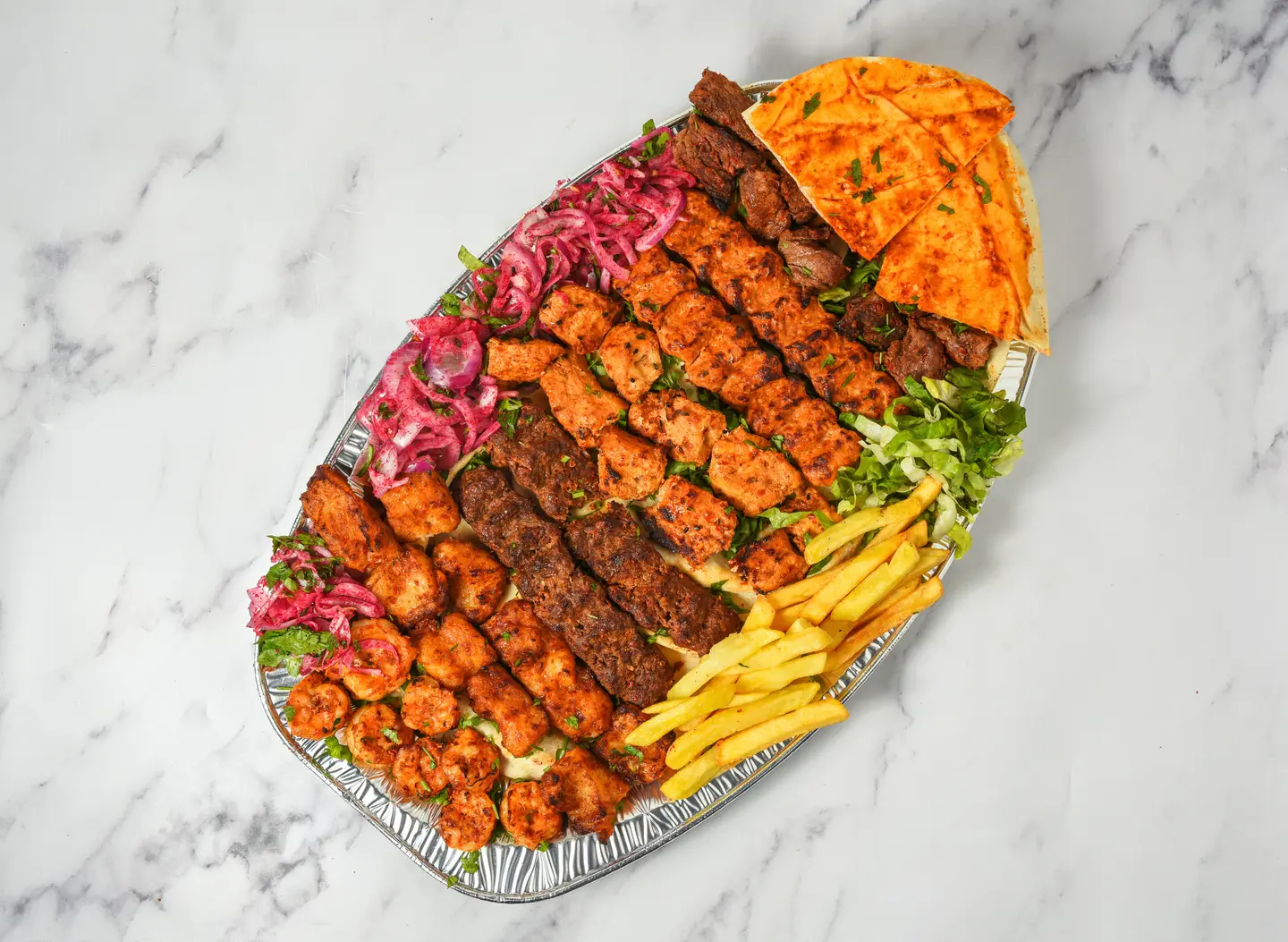 12 Skewers Mix Kanoon Dish