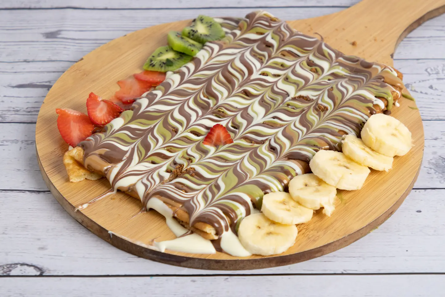 Mixed Fruits Crepe