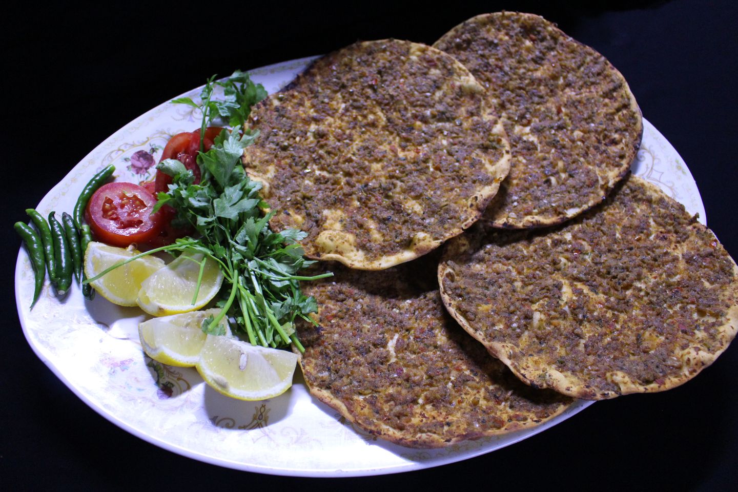 Meat Safiha With Dough
