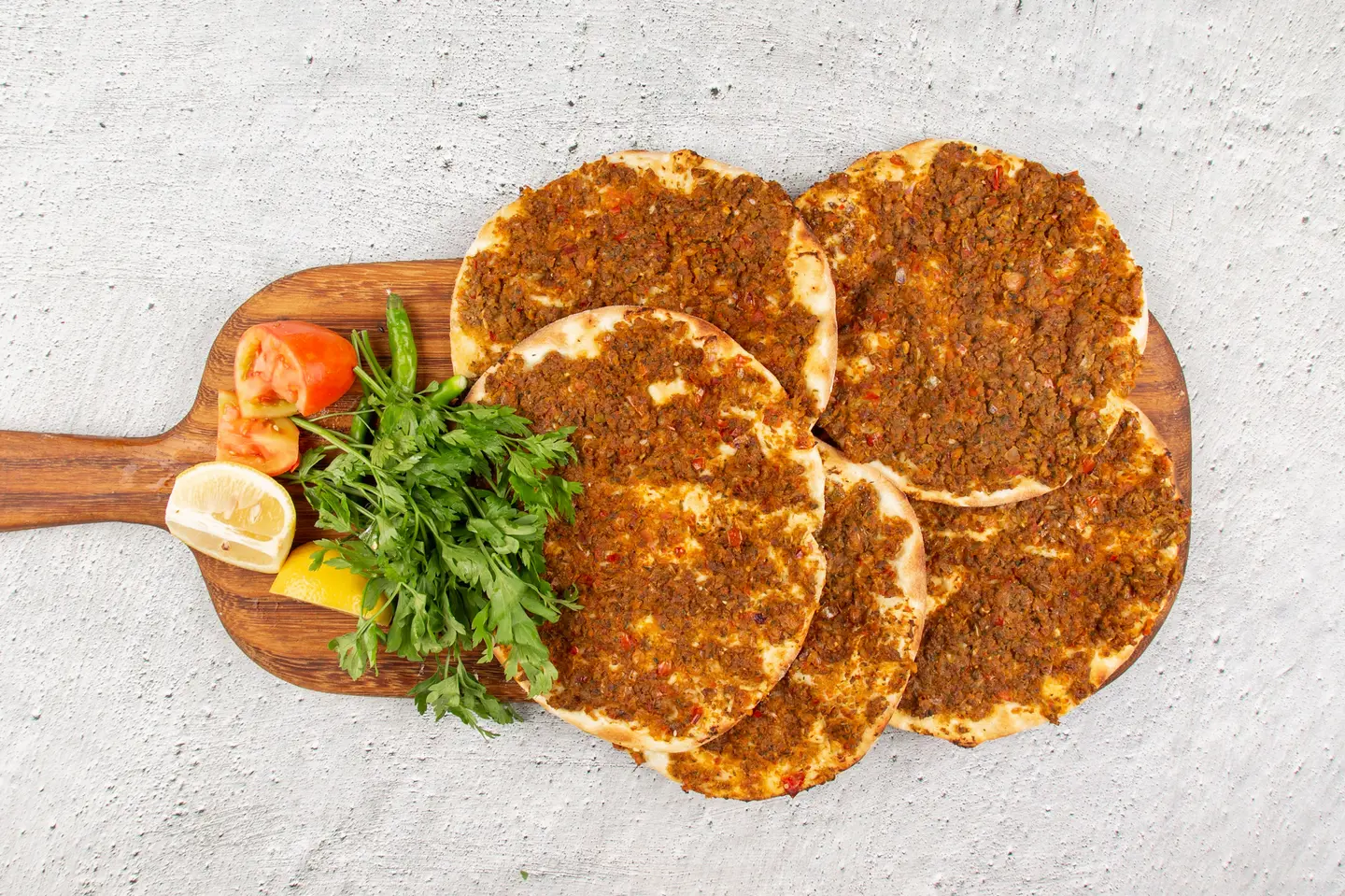 Meat Safiha With Dough