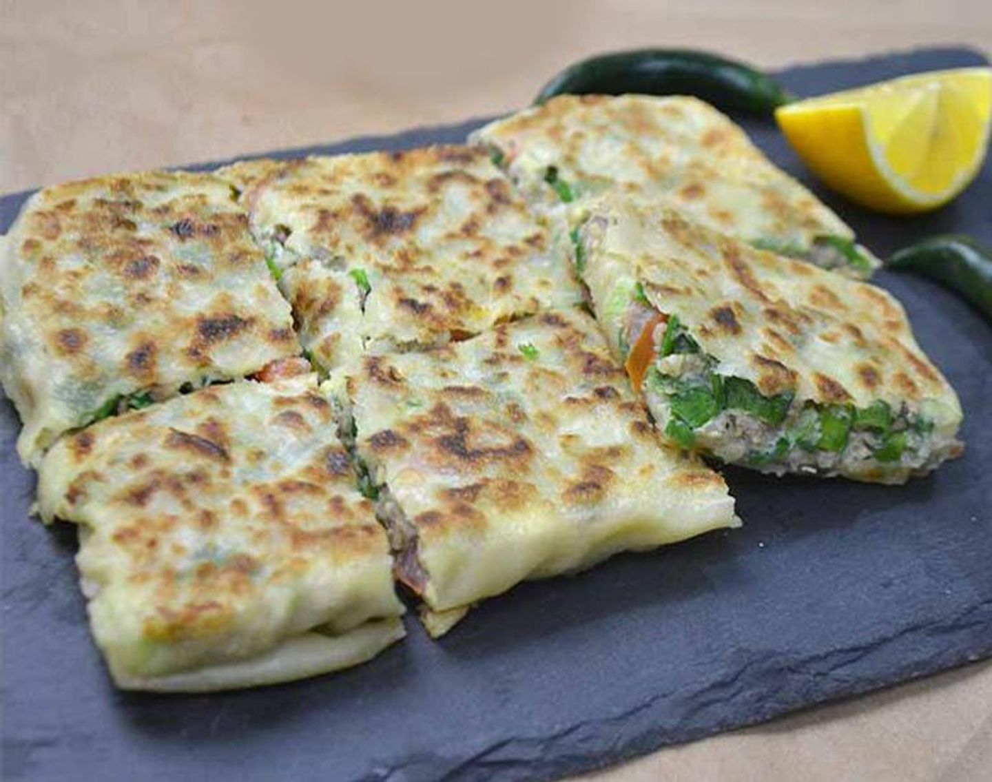 مطبق حلو بالقشطة