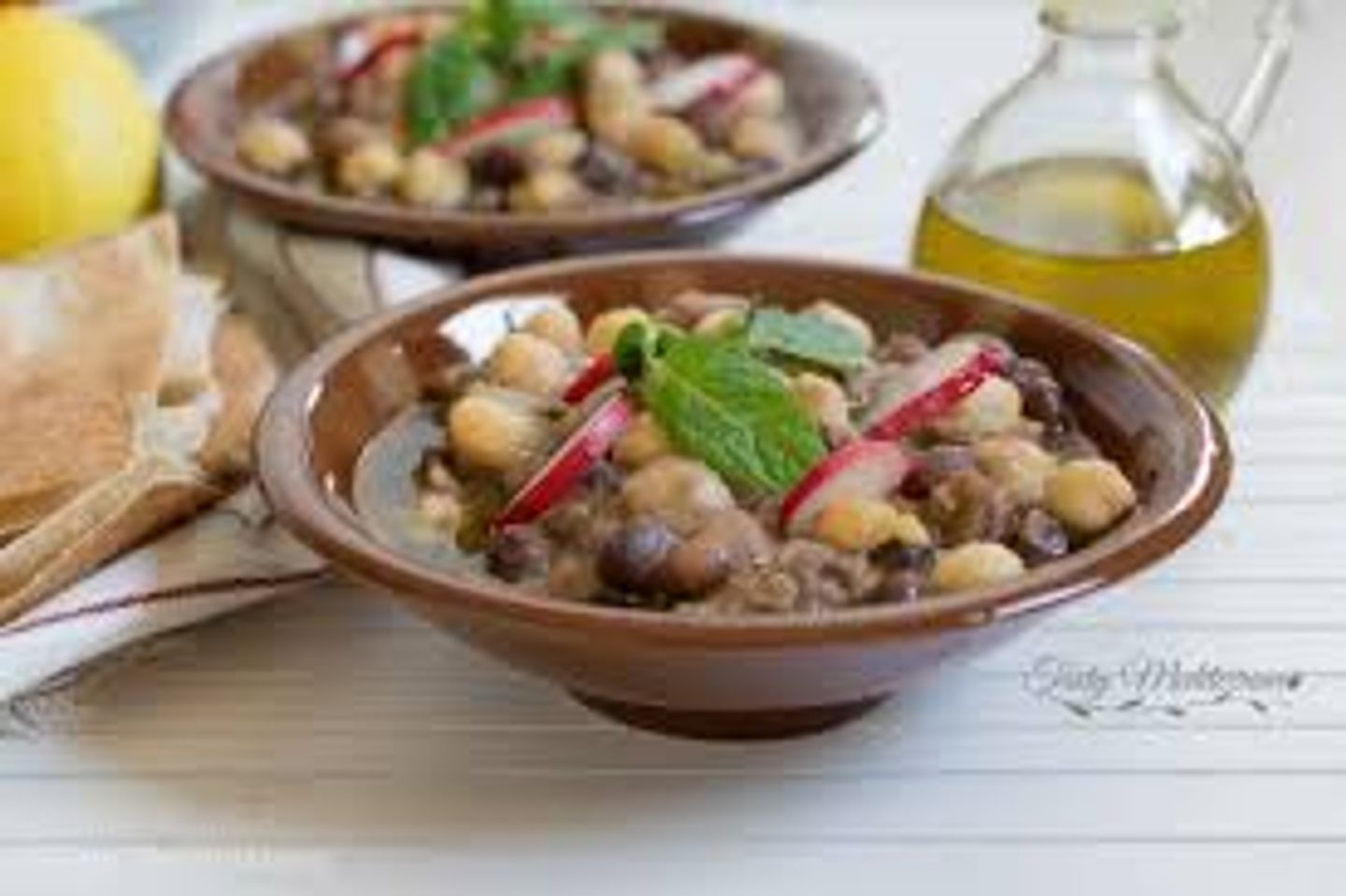 Foul With Hummus