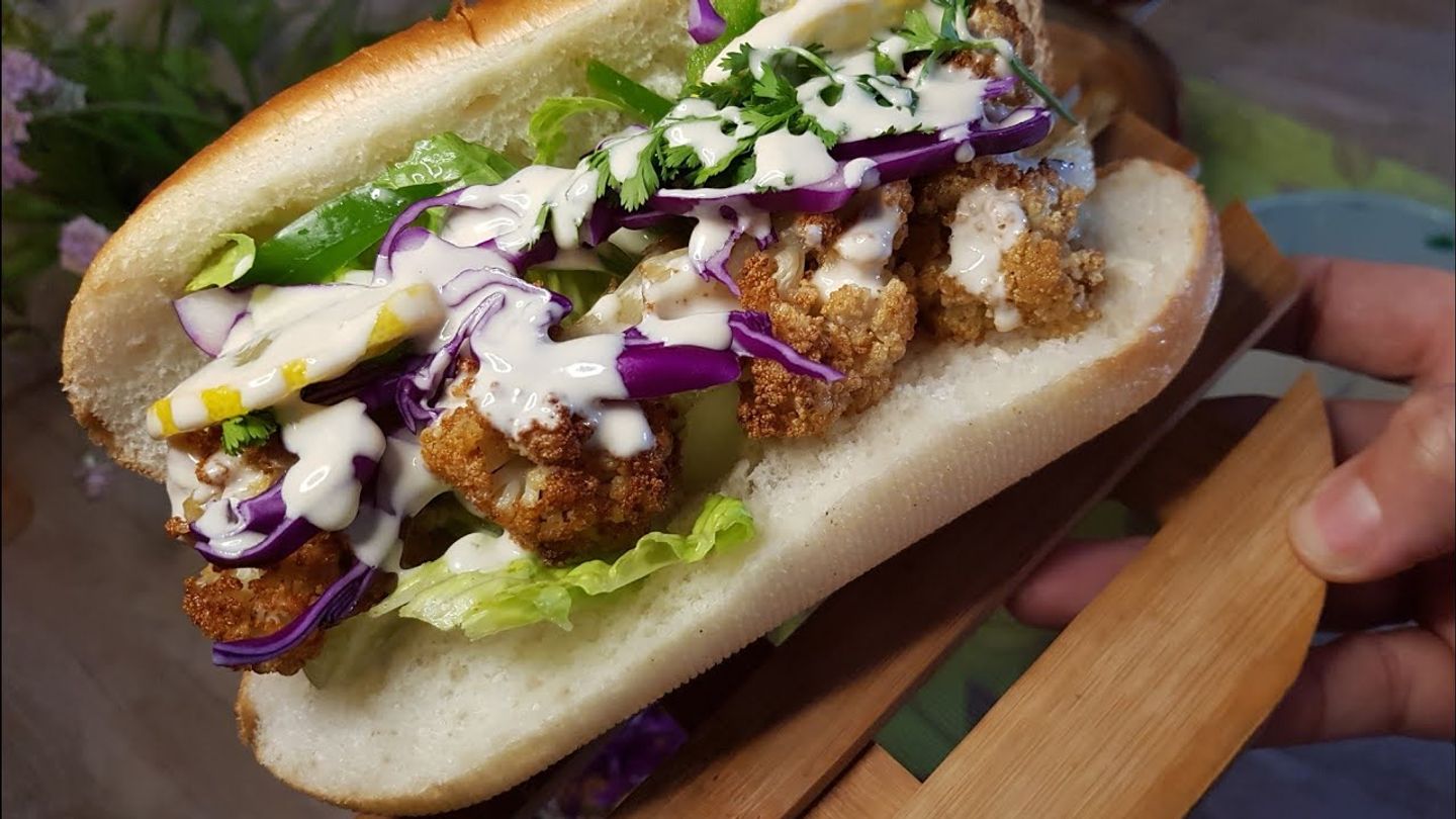 Cauliflower Sandwich