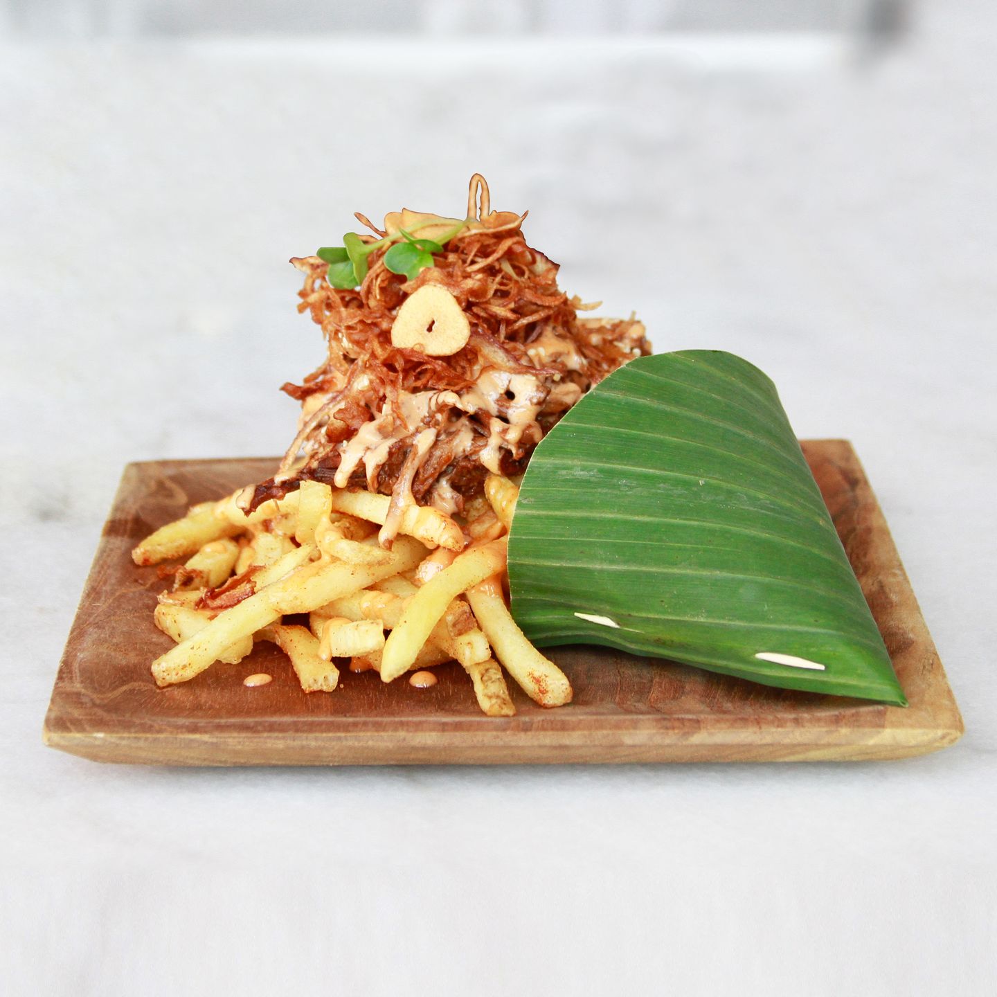 French Fries With Meat