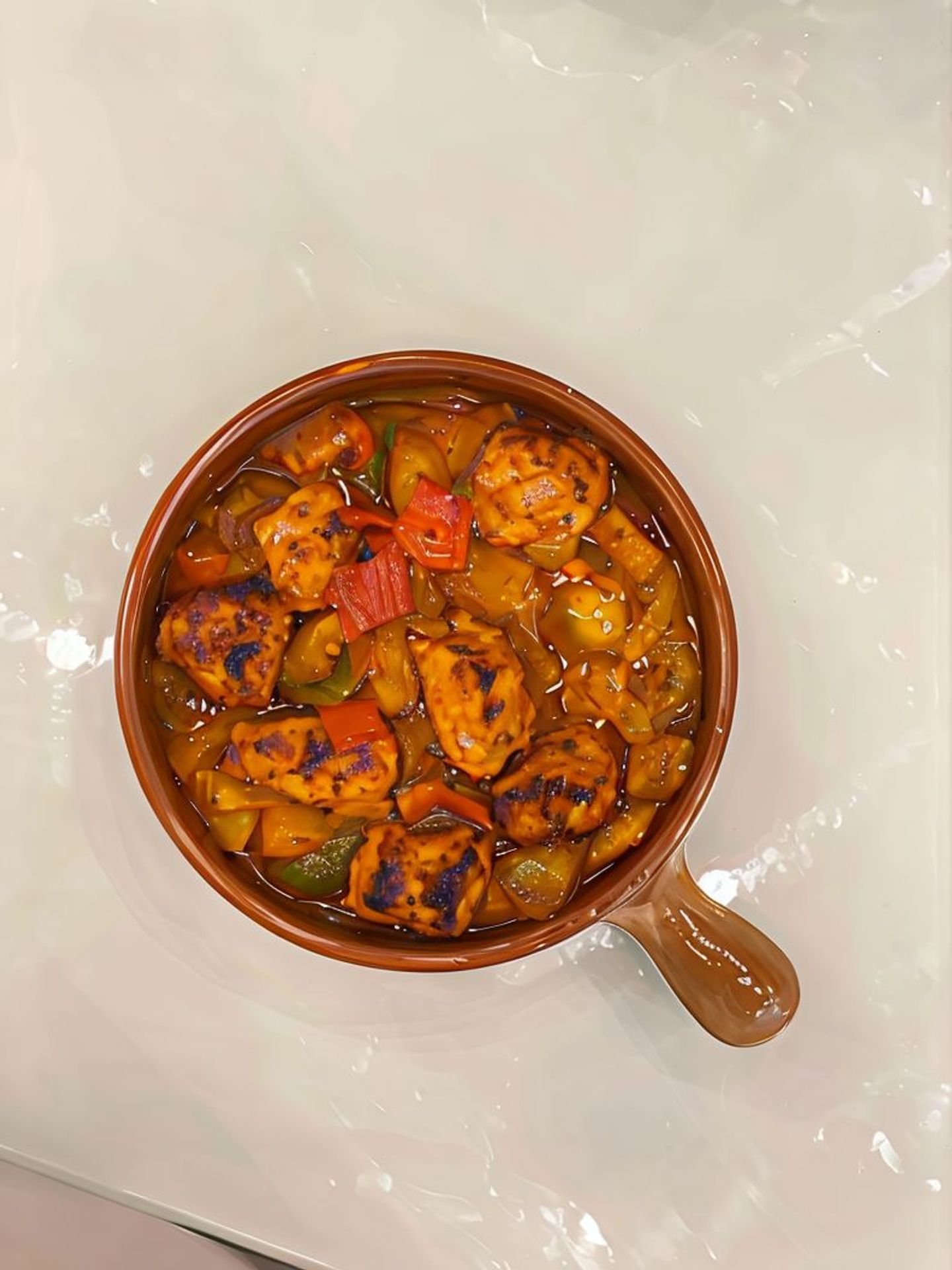 Pottery Tawook In The Oven