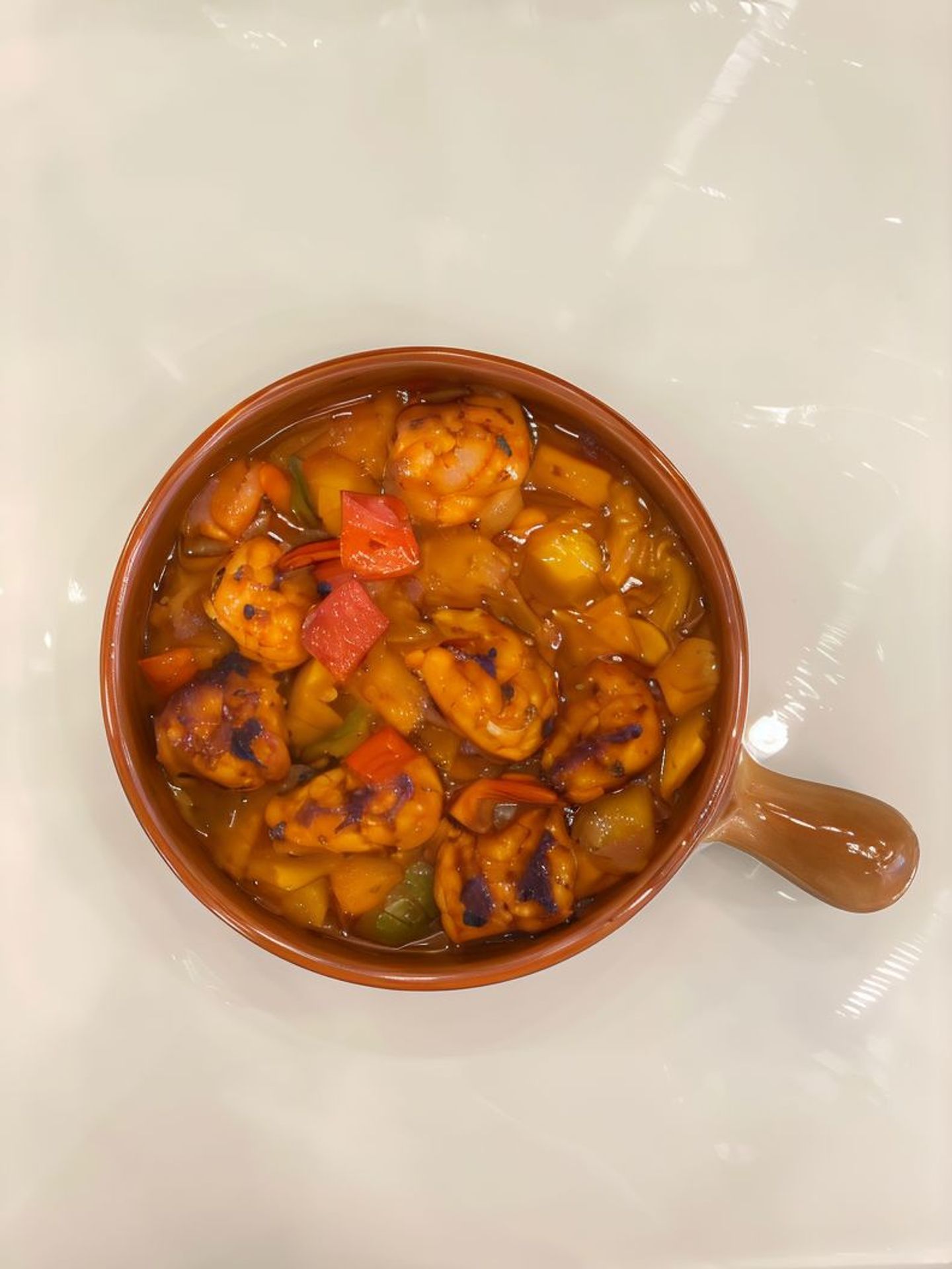 Shrimp With White Rice