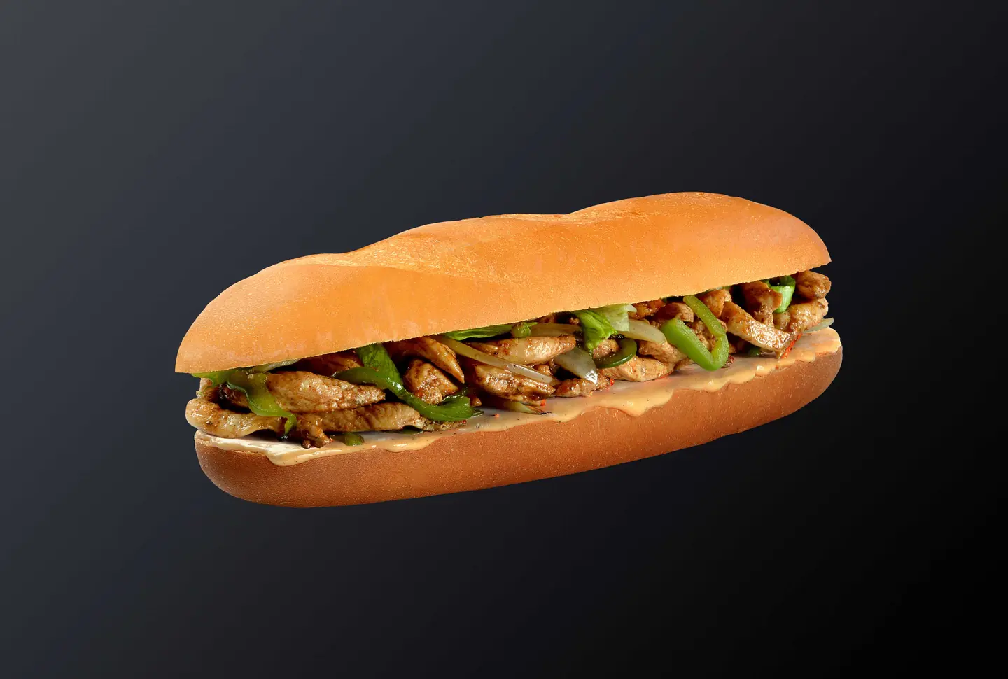 ساندوتش ستيك الدجاج