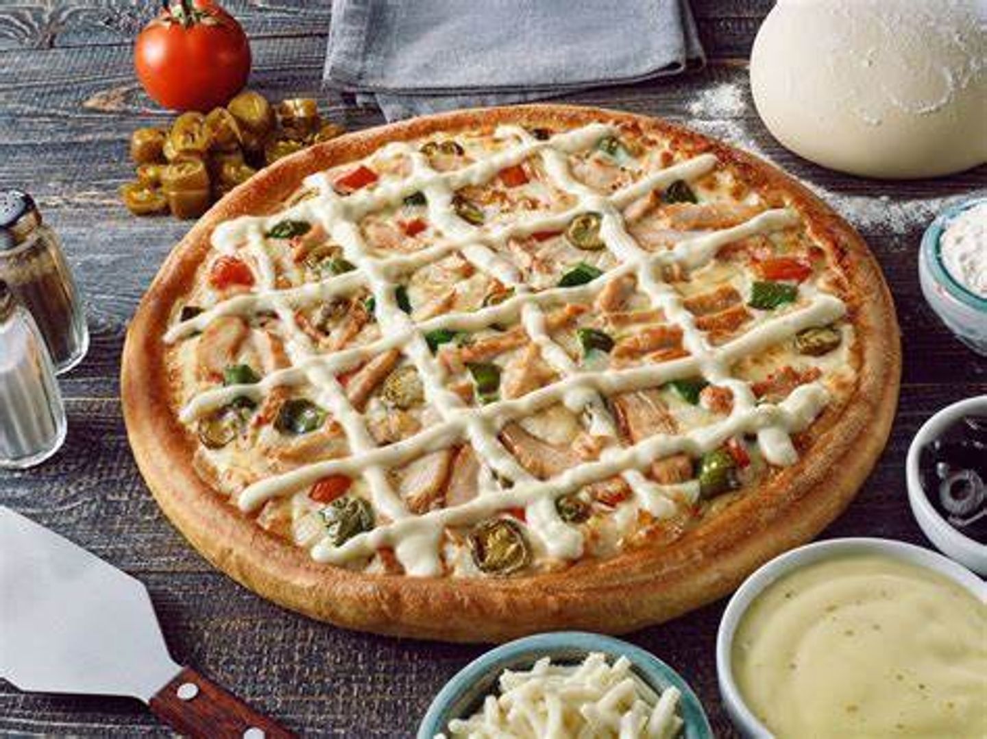 Ranch Pizza - Big