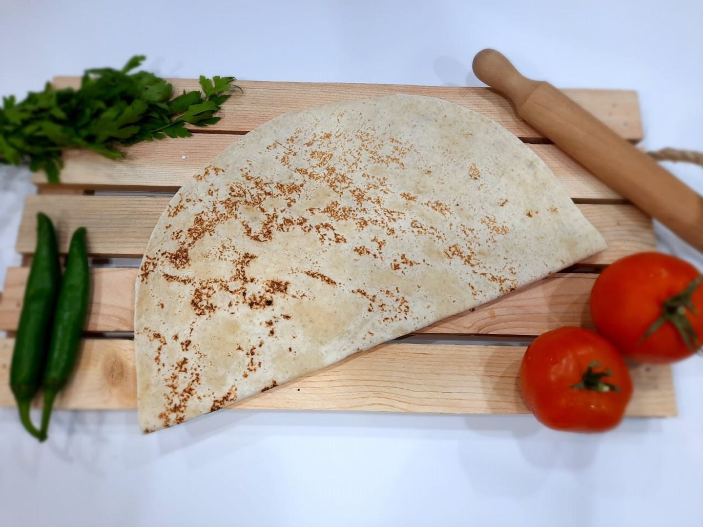 سبانخ على الصاج