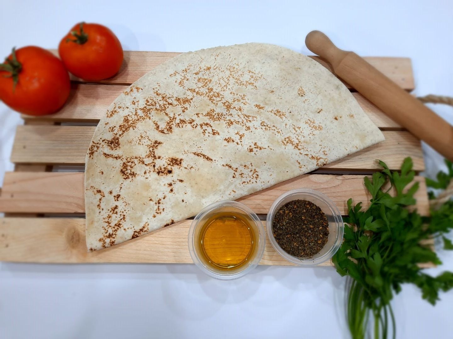زعتر على الصاج