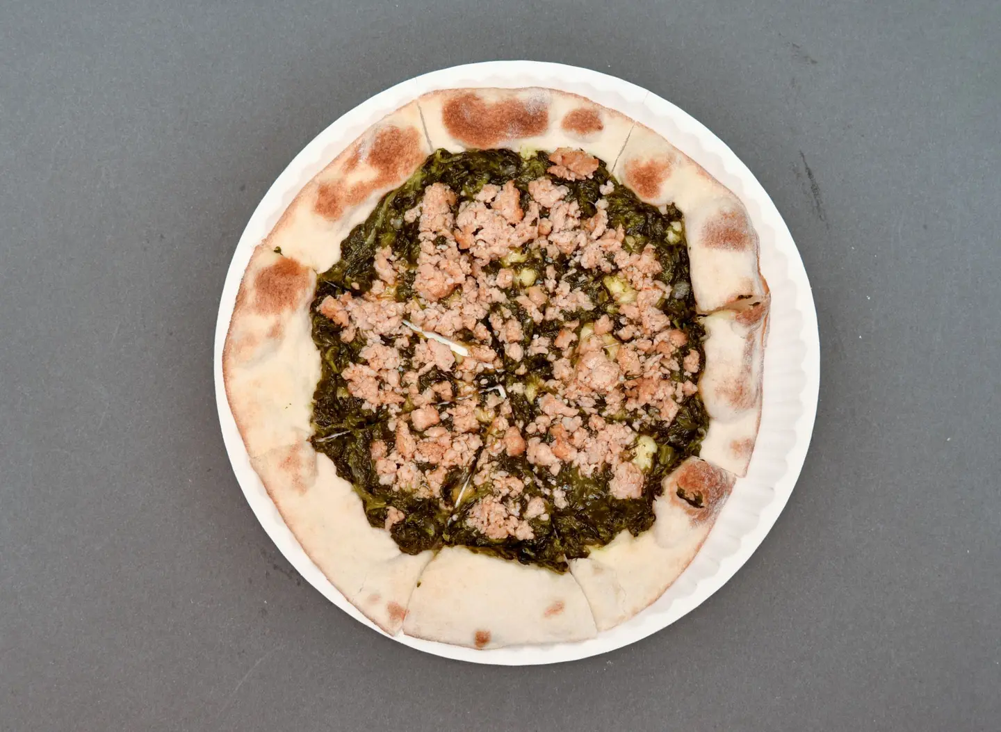 سبانخ بالدجاج