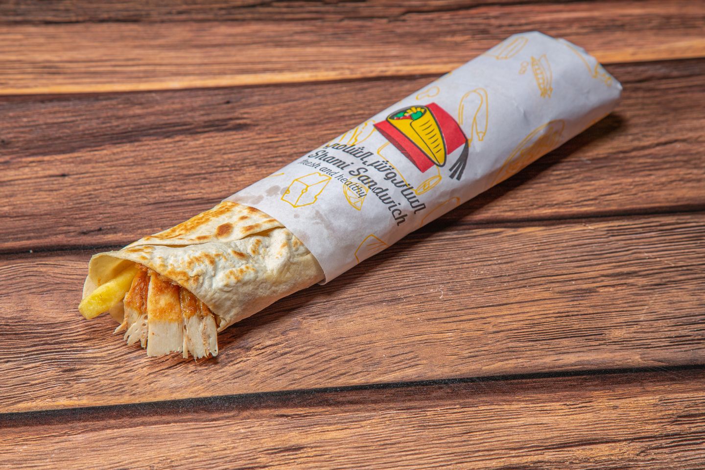 Feteer Shawarma Sandwich