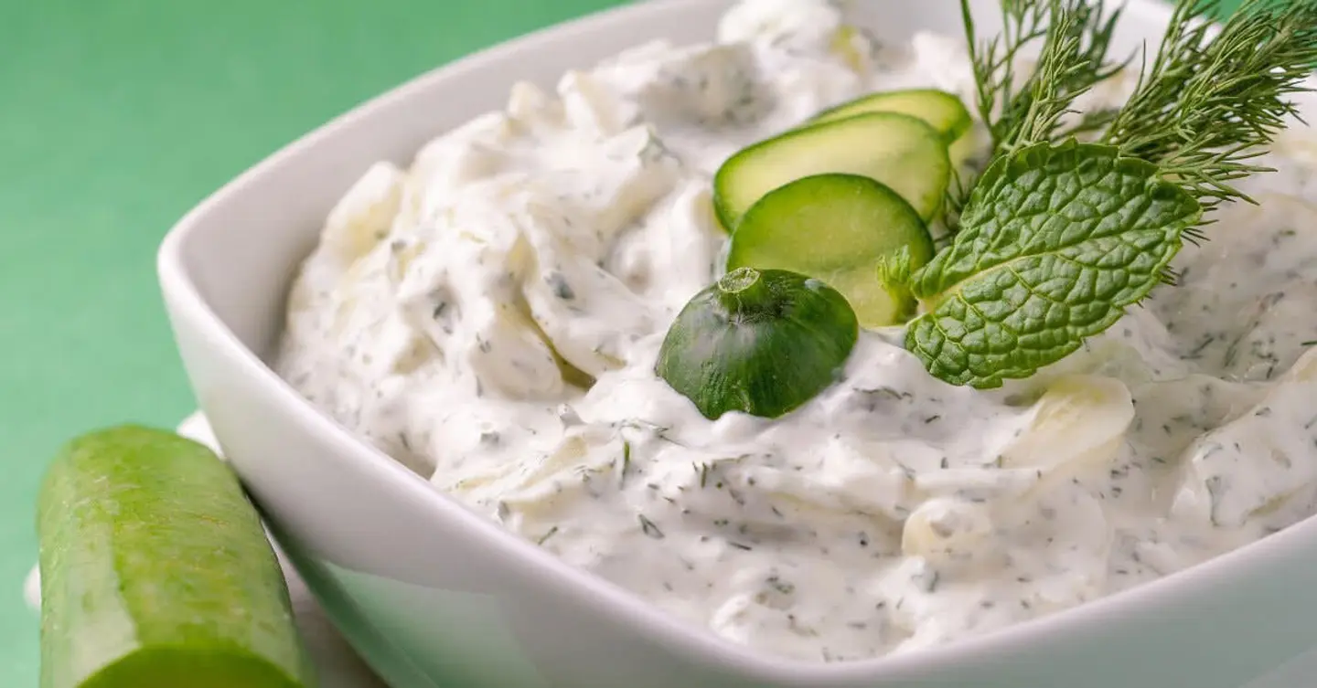 Cucumber With Buttermilk Salad