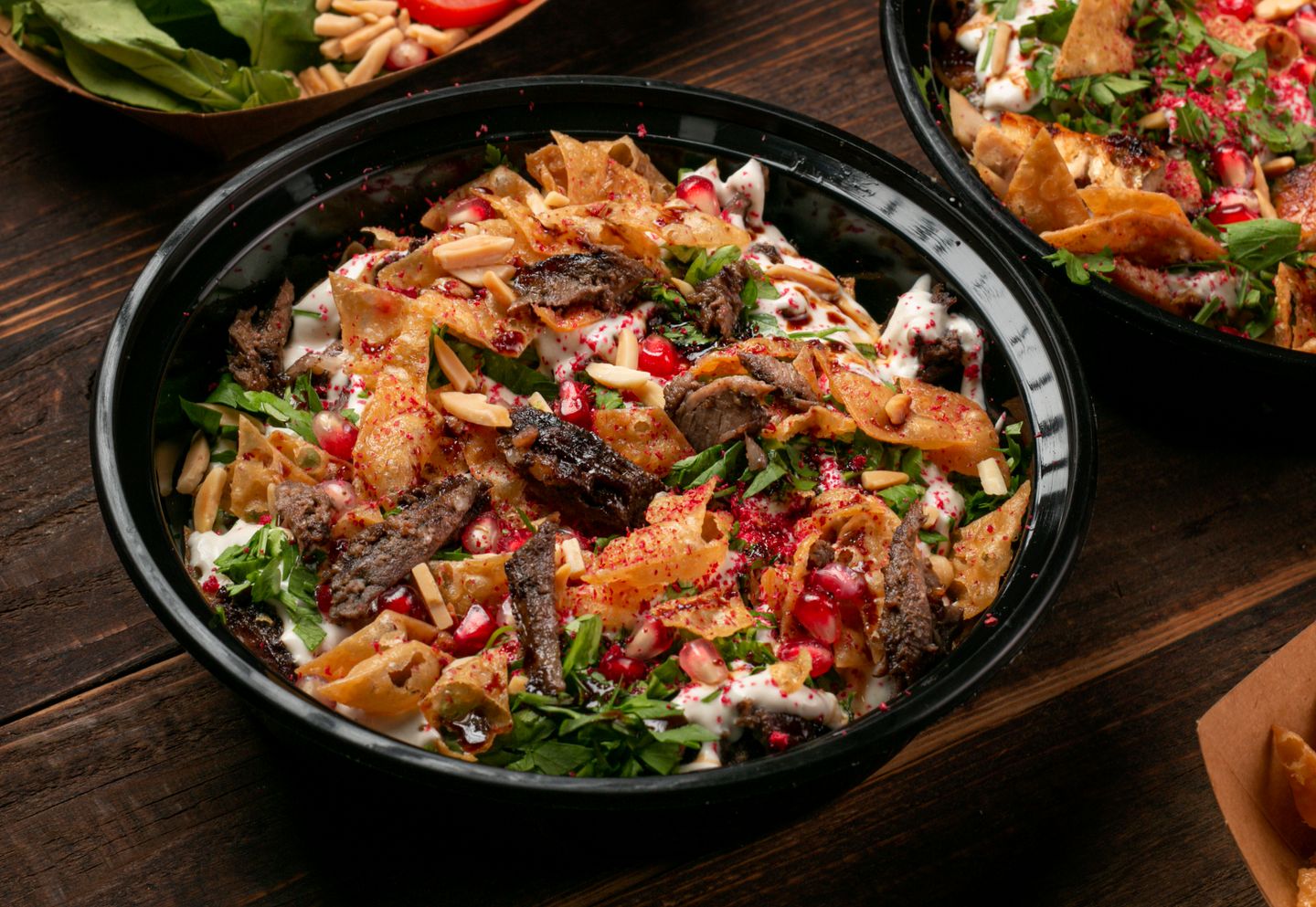 Beef Fattah Shawarma