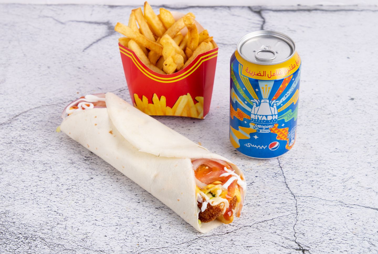 Fried Chicken Tortilla Meal