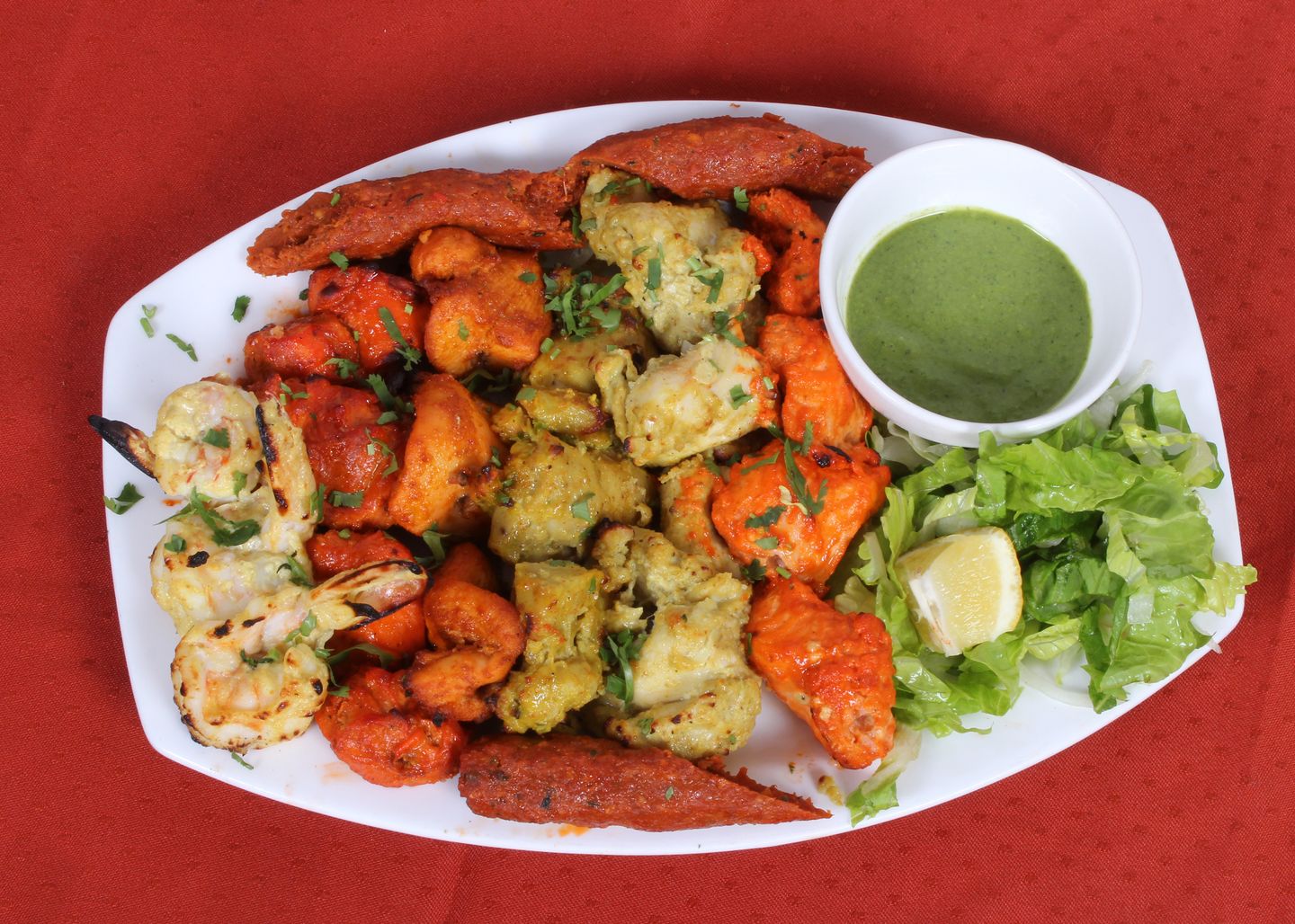 Tandoori Mix Grill Platter