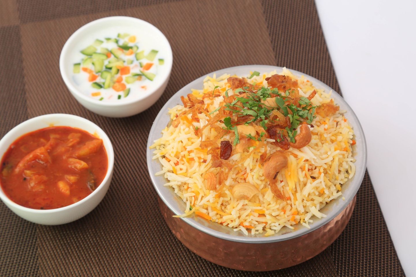 Prawns Handi Biriyani