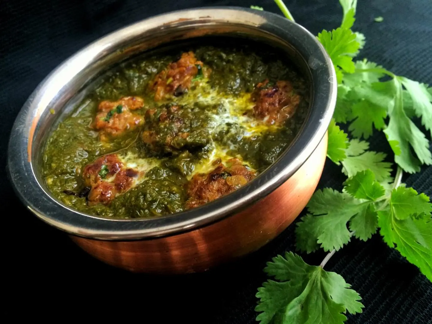 Mutton Palak (Spinach)