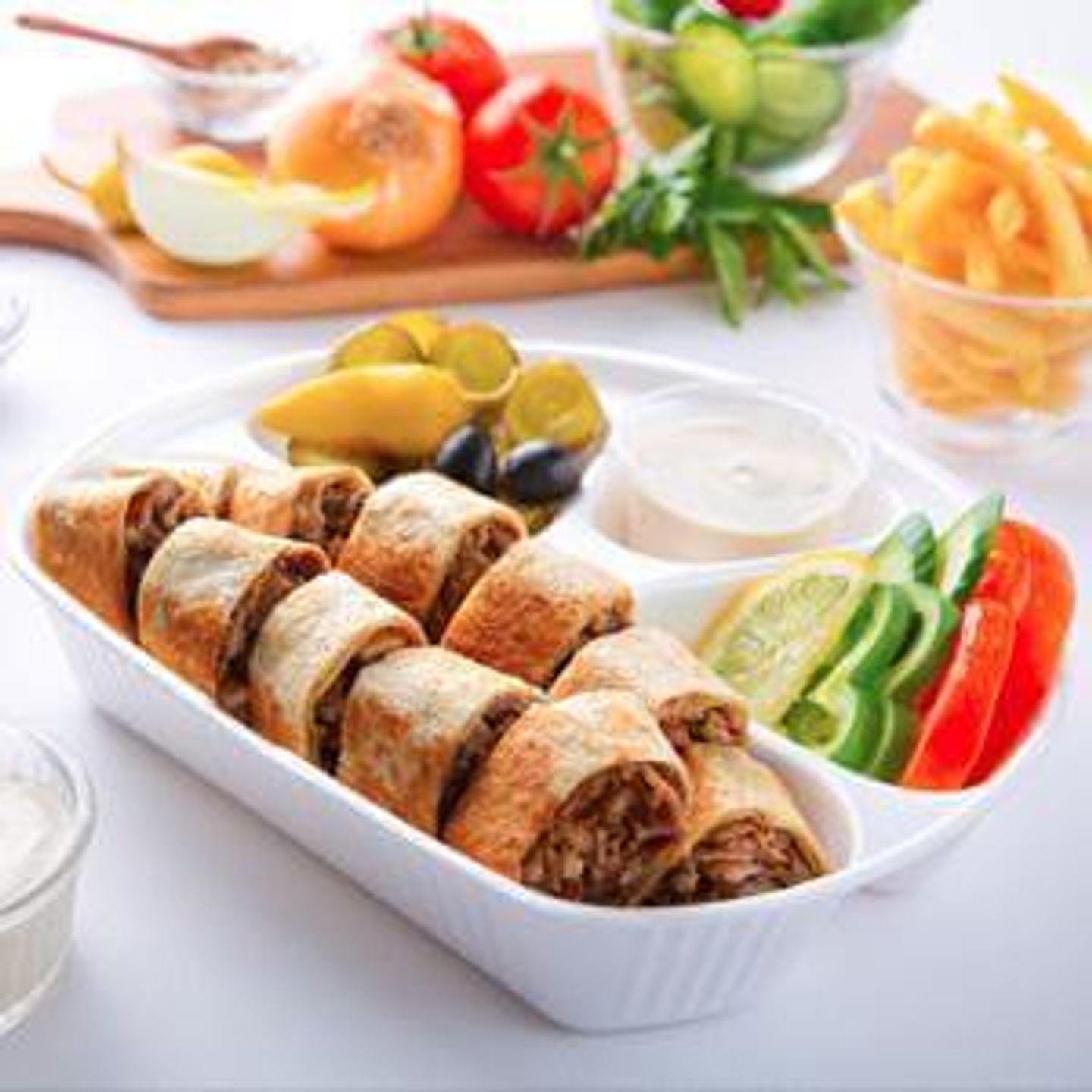 Double Arabian Chicken Shawerma Sandwich