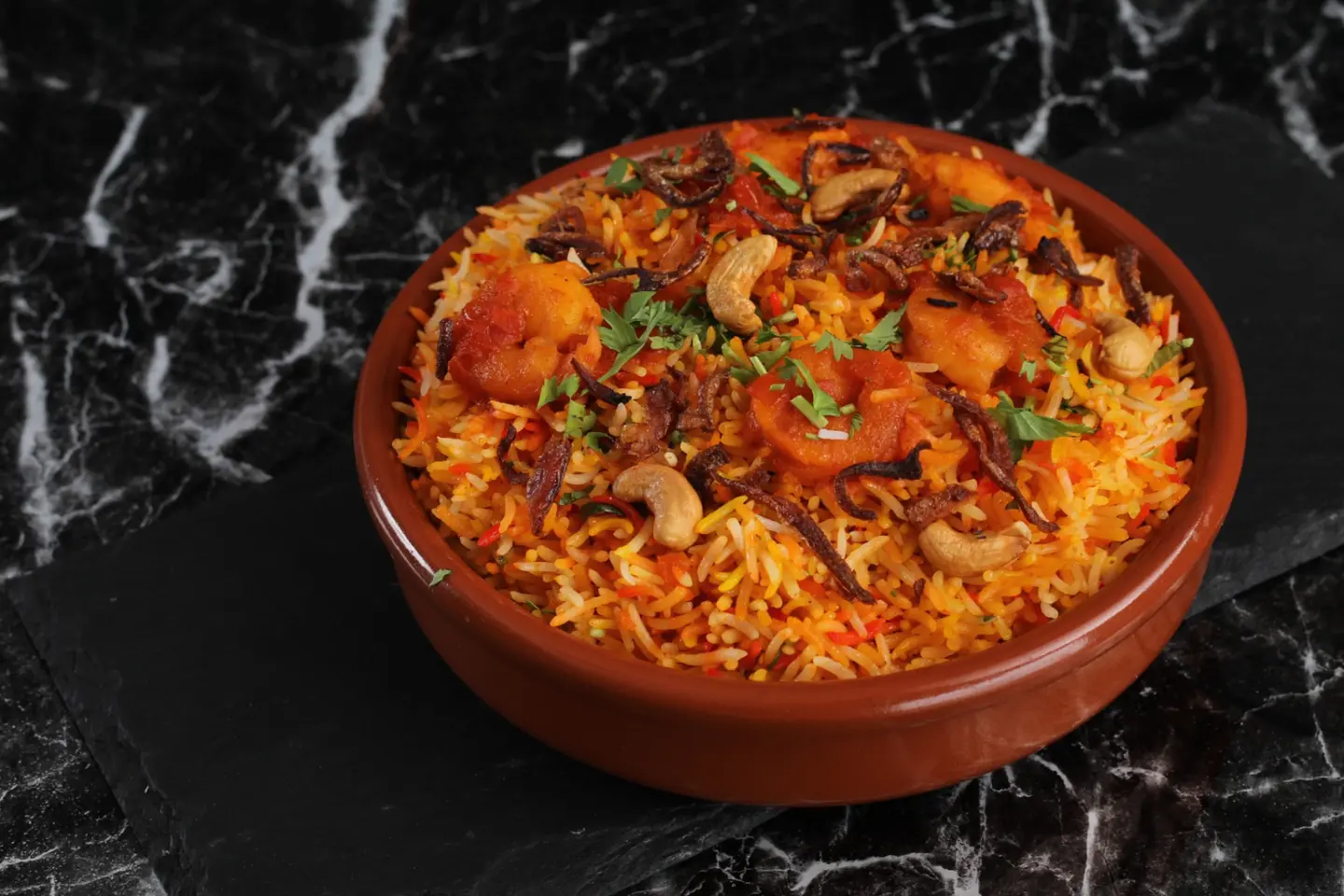 Jhinga Biryani