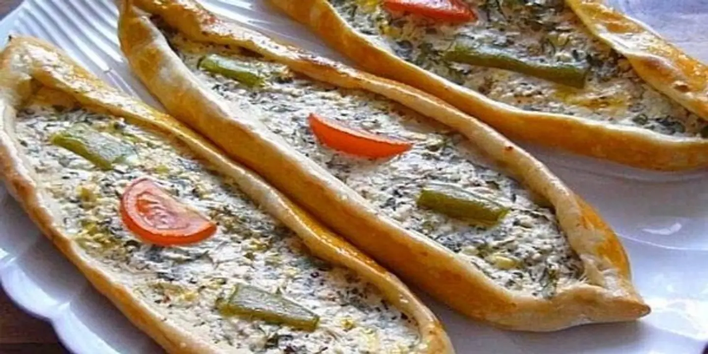 فطيرة لبنه - لبنة بالنعنع