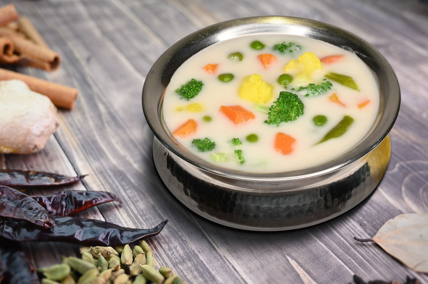 شوربة كريمة خضار
