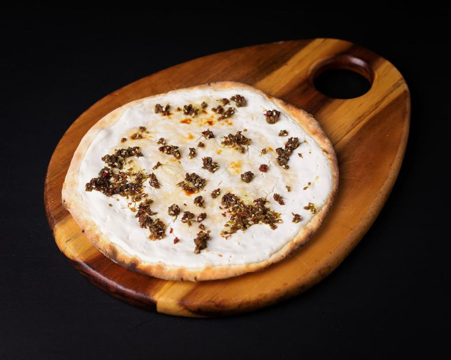 زعتر باللبنة