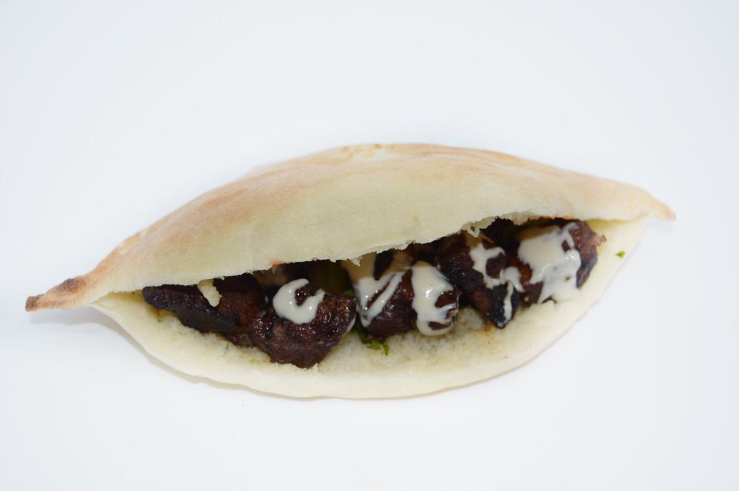 Liver Iraqi Bread Sandwich