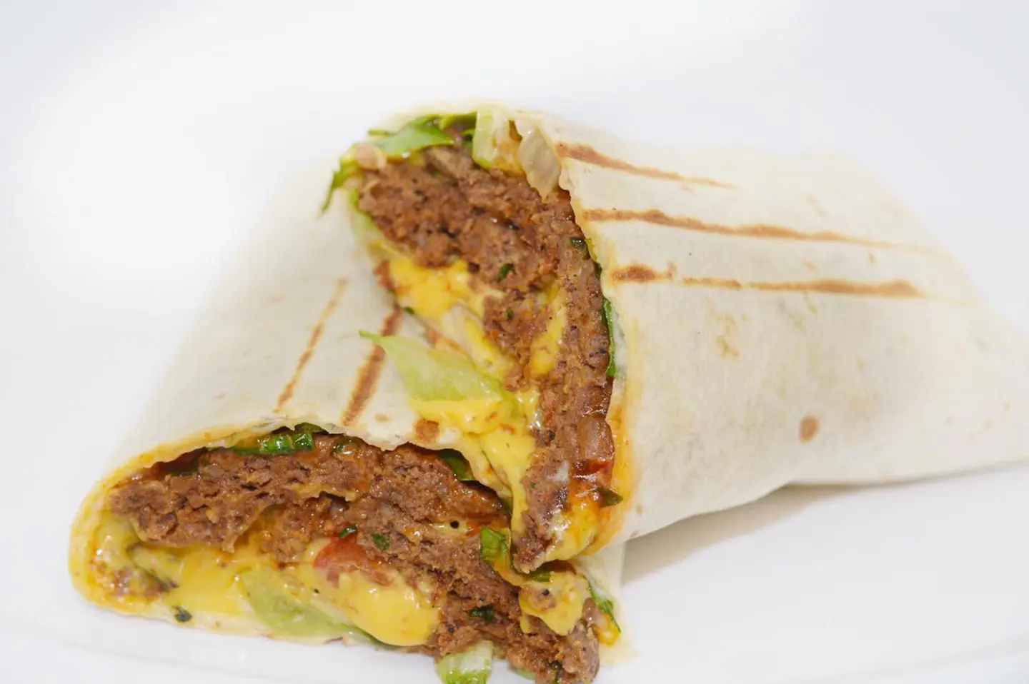 Meat Burger Tortilla
