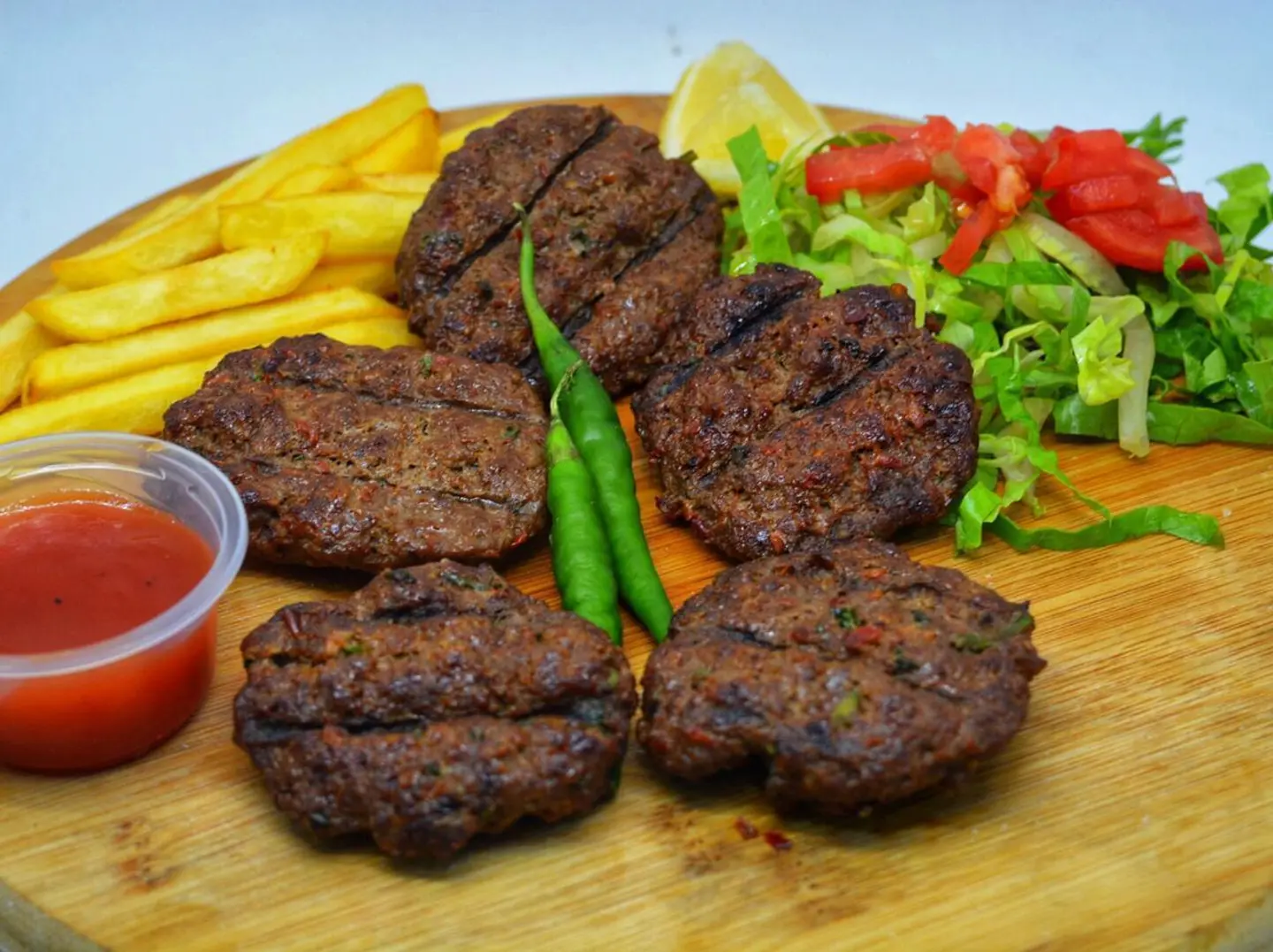 Kuftah Skewers Plate