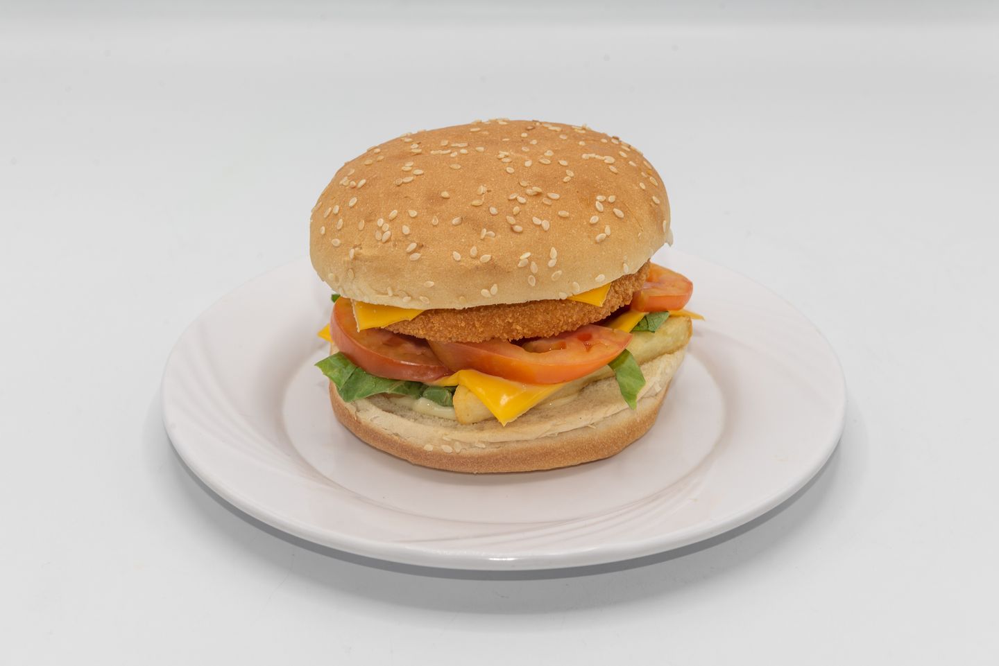 Chicken Burger Pie