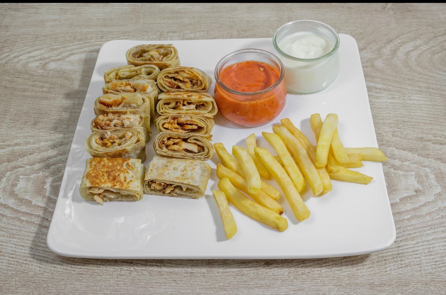 صحن شاورما عريي