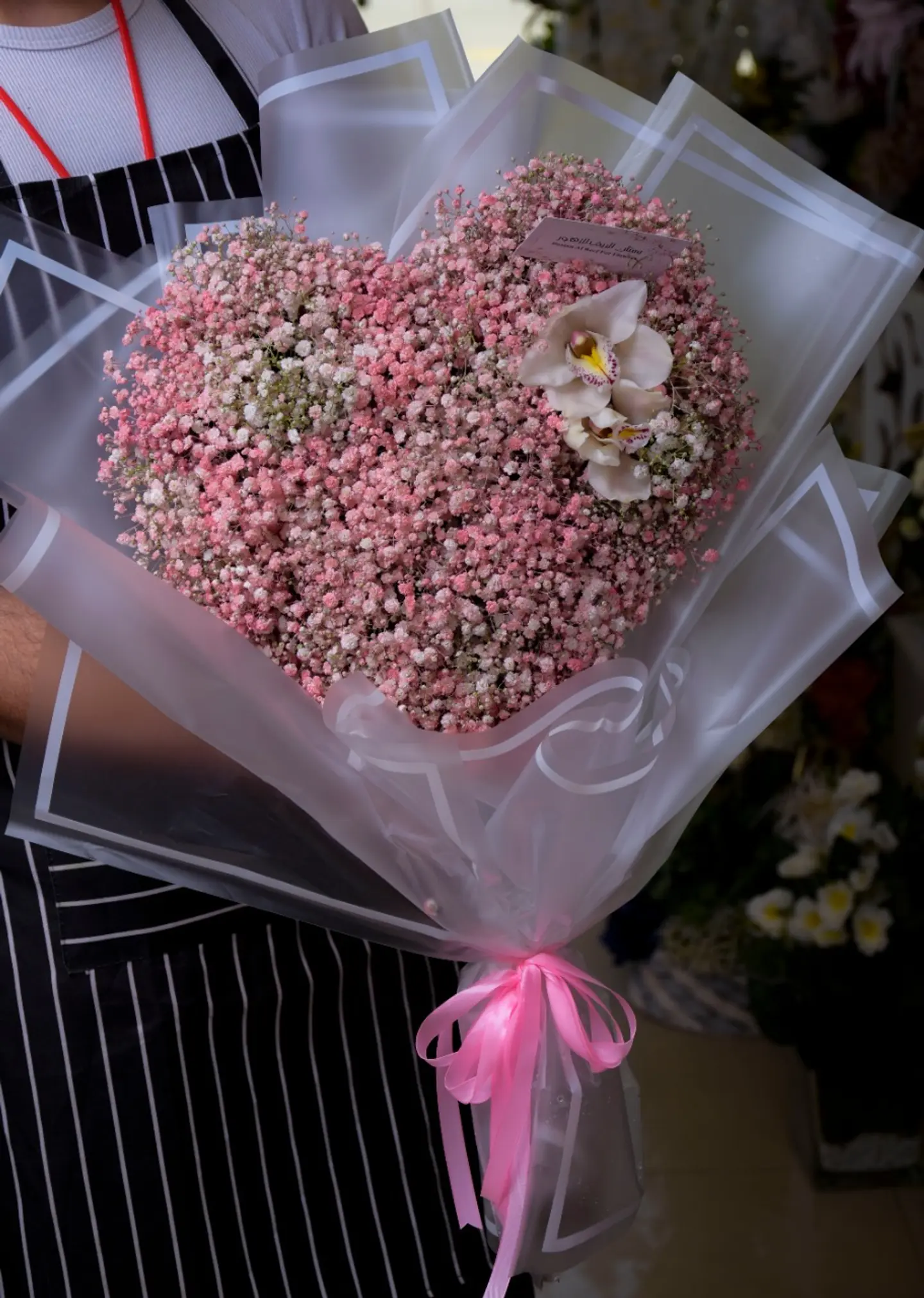 Gypsum Villa Heart Bouquet