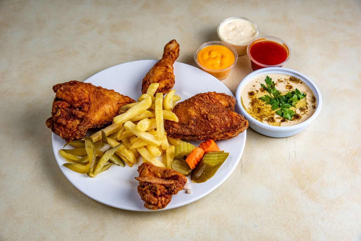 برستد دجاج حراق