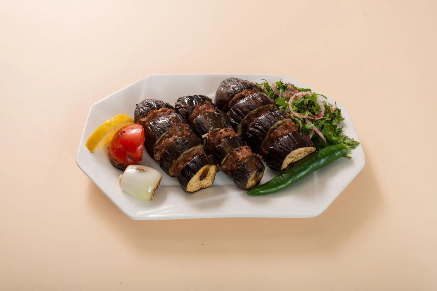 كباب باذنجان- كيلو