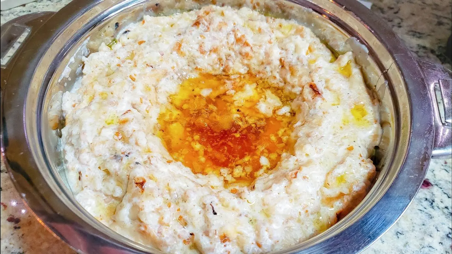 فته حليب و سمن