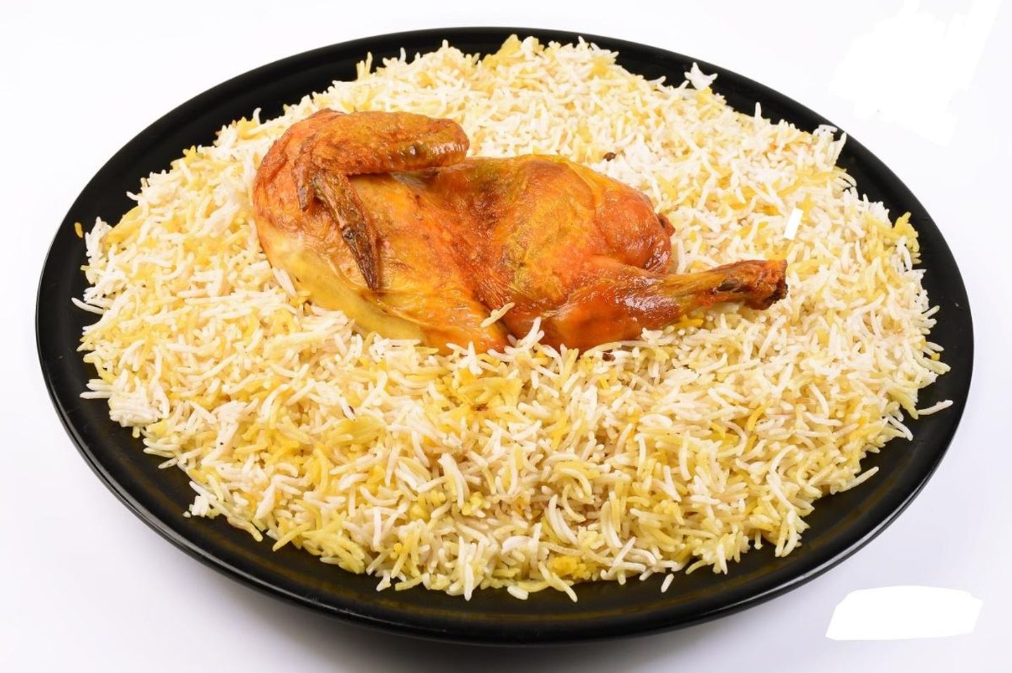 حبة دجاج مندي مع الرز