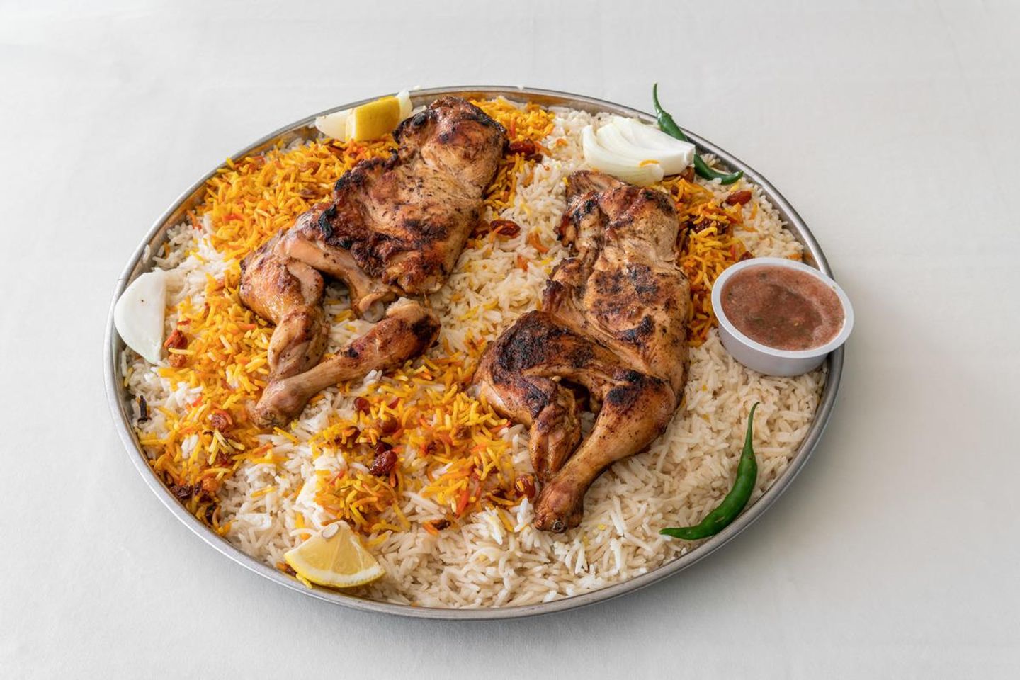 حبه دجاج مظبي مع الرز