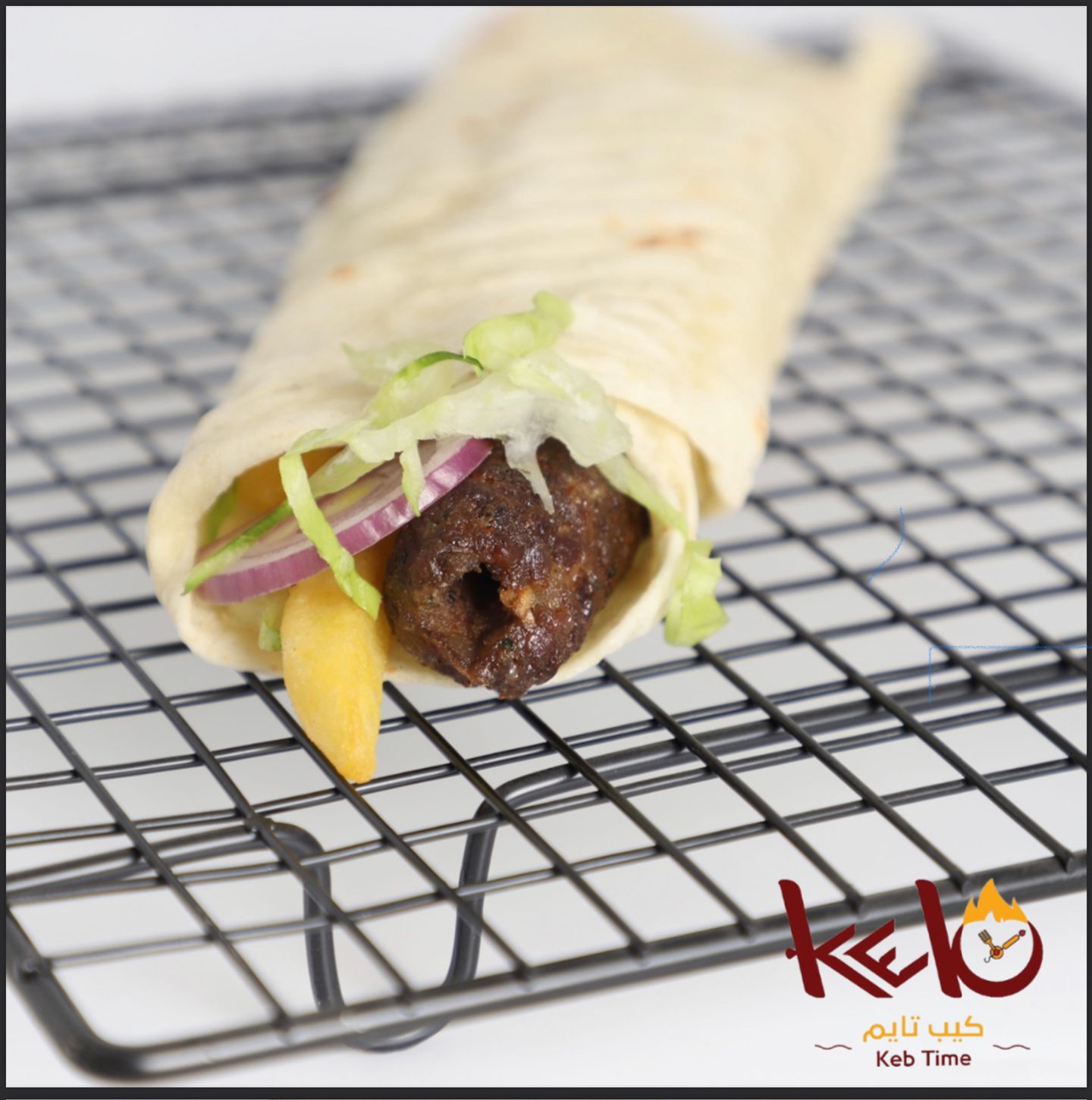 Meat Kebab Sandwich