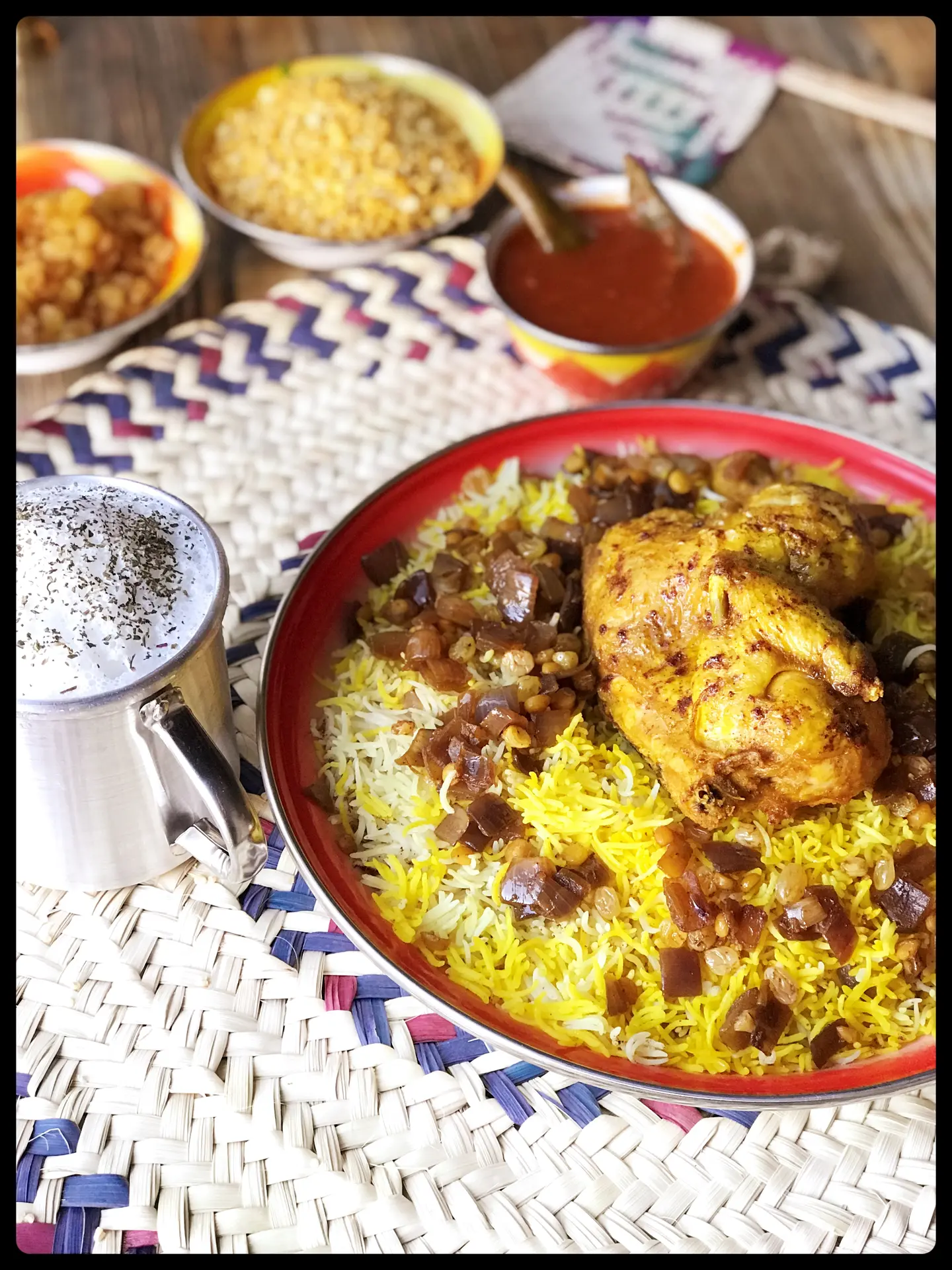 Half Chicken  Majboos