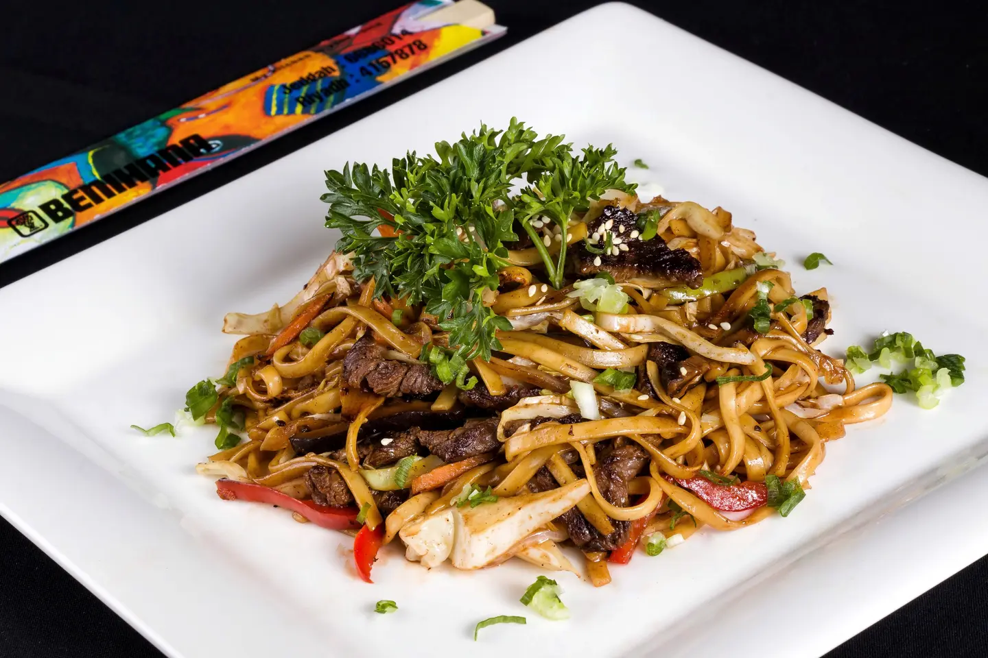 Yakisoba Noodles With Beef