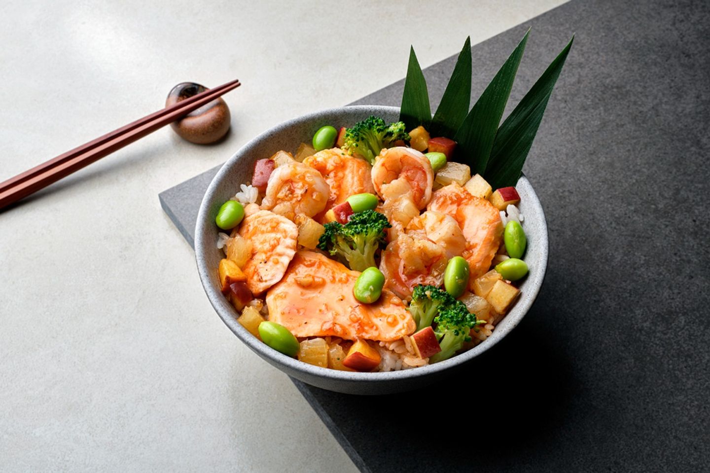 Salmon Donburi