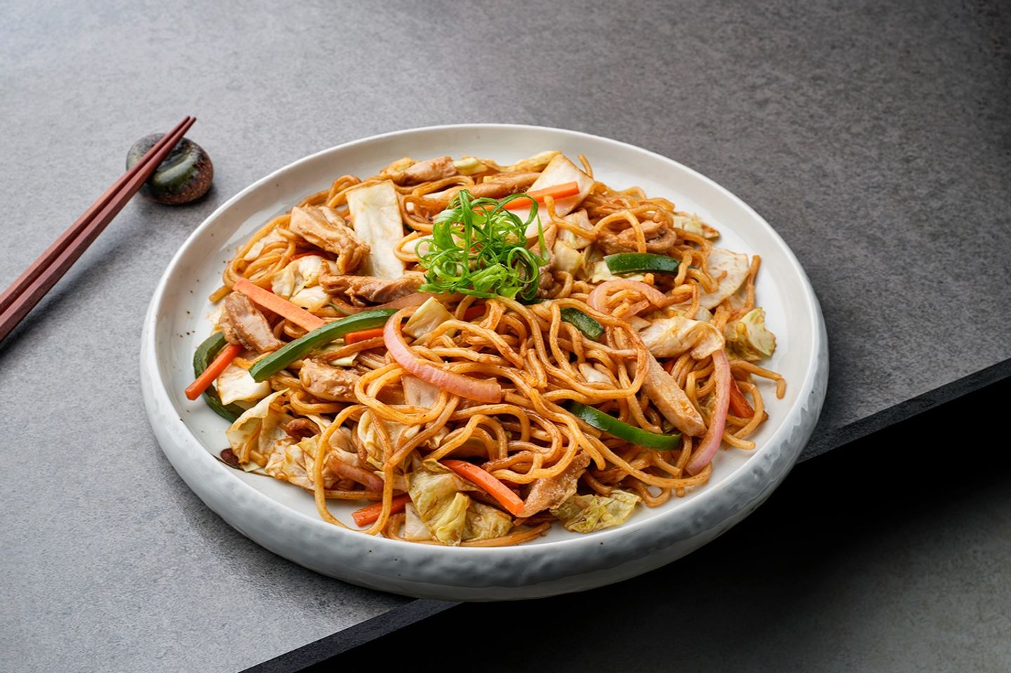 Chicken Yakisoba